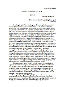 Gören kim görünen kim